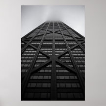 A Foggy John Hancock Print
