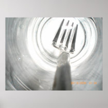 A Fork in a Glass Posters