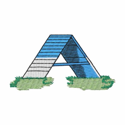 A- Frame Hoody by ZazzleEmbroidery