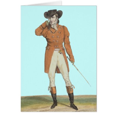 A French "Incredible"  - Handsome Gentleman Card by AntiqueImages