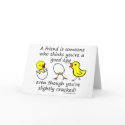 A friend is someone cards