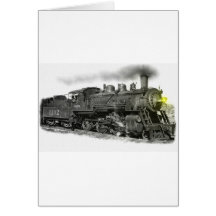 A Frisco Steam Train Cards