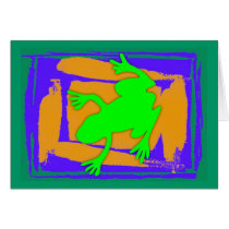 A Frog Card