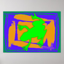 A Frog Poster