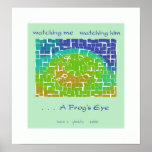 A Frog's Eye Haiku Art Print