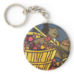 A Frolic in the Autumn Mist Keychain