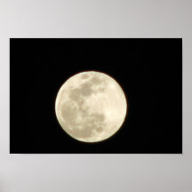 A Full Moon in February Print