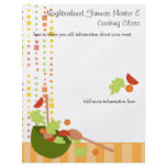 a fun and delicious salad flyers
