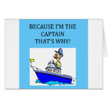 a funny boating captain joke greeting cards