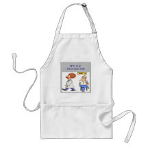 a funny doctor joke aprons