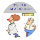 a funny doctor joke stickers