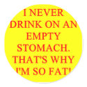 a funny drinking joke stickers