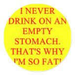 a funny drinking joke stickers