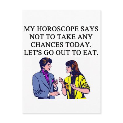 a funny horoscope joke by jimbuf
