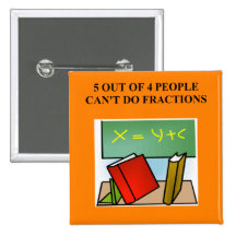 a funny math joke button
