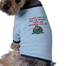 a funny winners and losers joke pet clothing