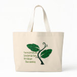 A Gardener's Philosophy Canvas Bags