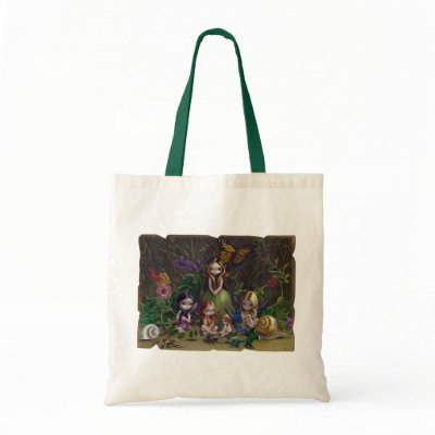 A Gathering of Faeries gothic fairy art Bag by strangeling