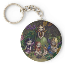 "A Gathering of Faeries" Keychain