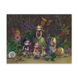 "A Gathering of Faeries" Postcard