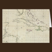 A General Chart of the West Indies cards