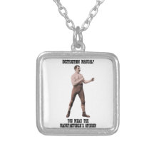 A Genuine Overly Manly Man Pendant