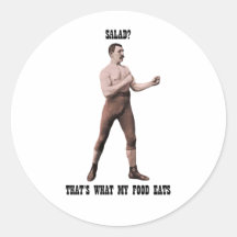 A Genuine Overly Manly Man Sticker