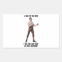 A Genuine Overly Manly Man Stickers