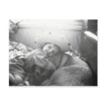 A girl and her dog... post cards