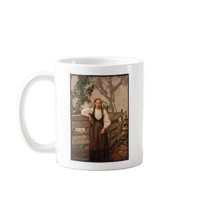 A girl of Voss, Hardanger Fjord, Norway Mugs by angelandspot