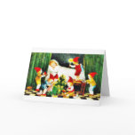 A Girl sleeping and kids are playing with toys Greeting Card