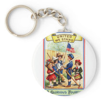 A Glorious 4th of July Key Chains