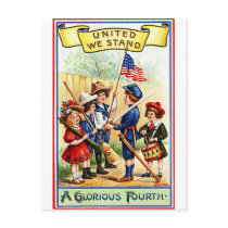 A Glorious 4th of July Postcards