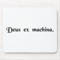 A god from a machine. mouse pads