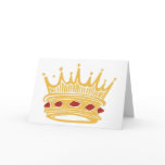 A Golden King's Crown With Jewels cards