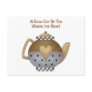 A Good Cup of Tea Warms the Heart Post Card