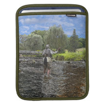 A good day fishing iPad sleeves