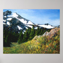 A good day in the Cascades Print