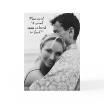 A good man greeting cards