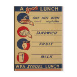 A Good School Lunch Post Cards