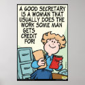 A Good Secretary posters