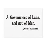 A Government of Laws postcards