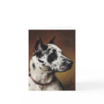 A Great Dane Note Card