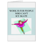 a great ice skating design greeting cards