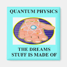 A Great Physics Design Fridge Magnet
