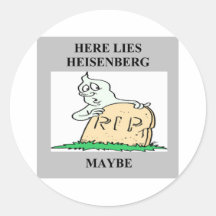 A Great Physics Design Round Stickers
