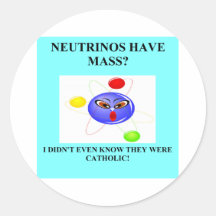 A Great Physics Design Round Stickers