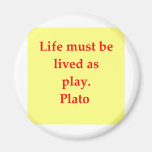 A great Plato quote Refrigerator Magnet