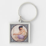 A Grecian Girl Keychain
