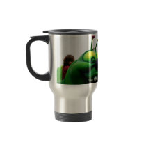 A green caterpillar goofy fair ride image mugs